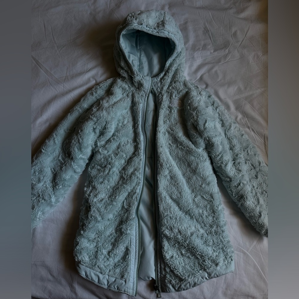 Kids two sided northface jacket